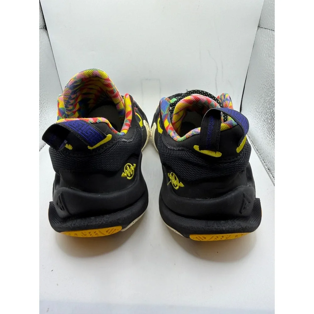 Nike Giannis Immortality 2 Kids Basketball Shoes Black Multi DQ1943-002 4.5Y